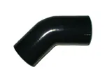 45° Silikonschlauch Grad Bögen schwarz