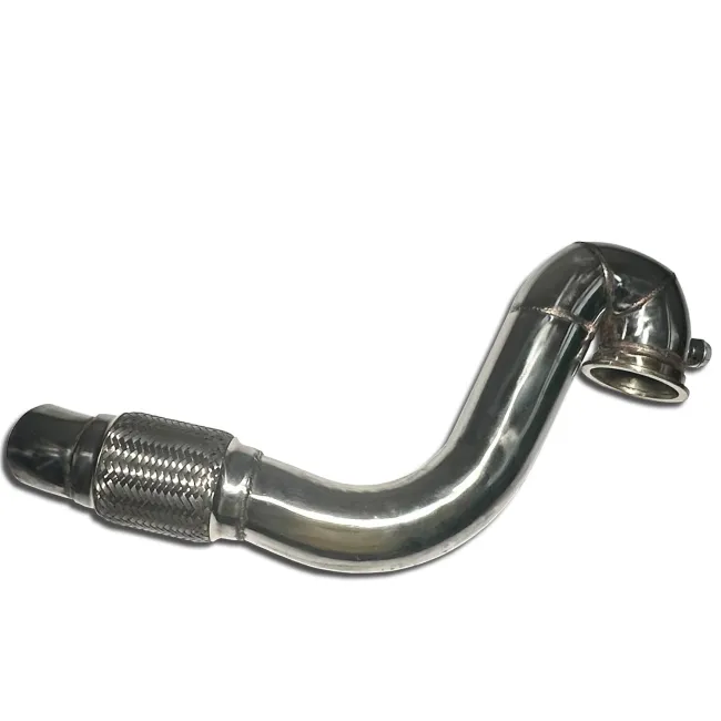 Hosenrohr Downpipe 1.8T ø 76mm für GT28xx für Spa-Krümmer