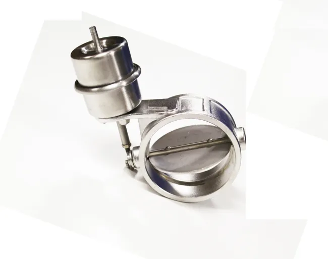 Klappensteuerung ø 70mm 2,75" geöffnet überdruck gesteuert Auspuffklappe Edelstahl