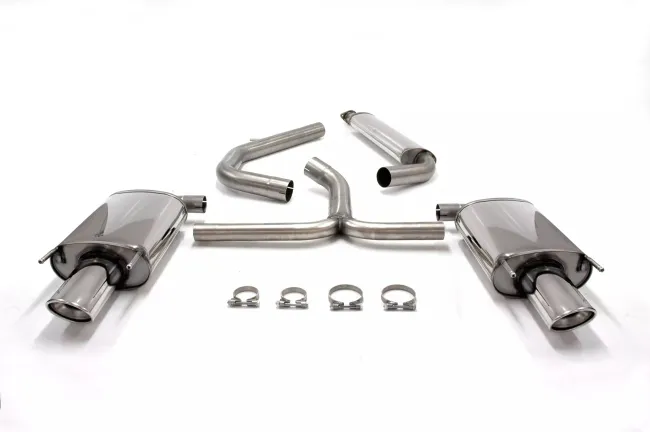 Simons Edelstahll Sportauspuff Duplex 90/120 mm + 90/120 mm oval für Opel Insignia Limousine 2WD 2.0 Diesel EG Betriebserlaubnis #1