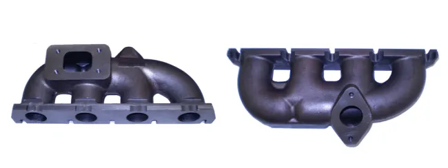 Turbokrümmer TFSI 2.0 Liter Golf 5 mit T3 Flansch + WG Nickelguss Turbo Krümmer