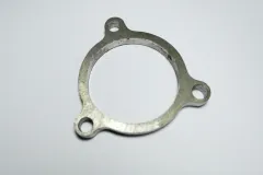 Flansch 3 Loch aus Edelstahl 9mm dick ø 58mm innen Lochmaße 70x70x70mm