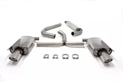 Simons Edelstahll Sportauspuff Duplex 90/120 mm + 90/120 mm oval für Opel Insignia Caravan 2WD 1.6T, 2.0T, 2.8T EG Betriebserlaubnis #1